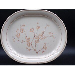 Rare Vintage Corelle Cornerstone China Blossom Serving Platter Tray 12" x 10"D25